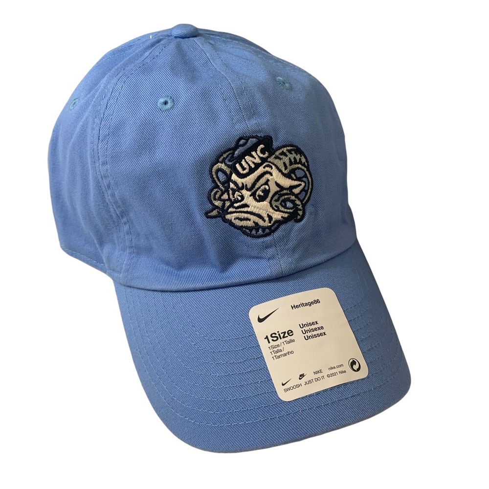 North Carolina Tar Heels Nike Heritage 86 Adult Adjustable Hat OSFM - AV7521-450